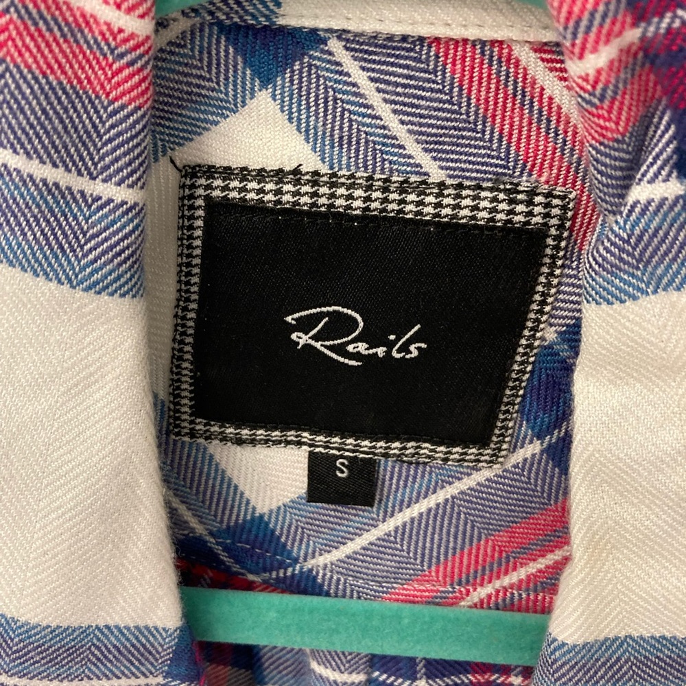 Rails Button Down Shirt. In Good Condition! - image 2